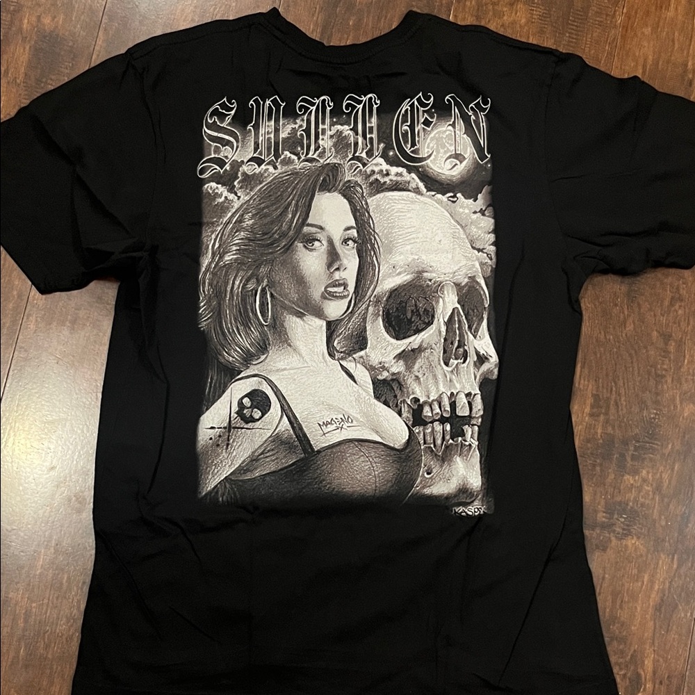 Sullen Black Graphic Tee - Short Sleeve